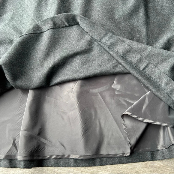 Talbots Stretch Wool Flared  Skater Midi Skirt - Picture 6 of 15